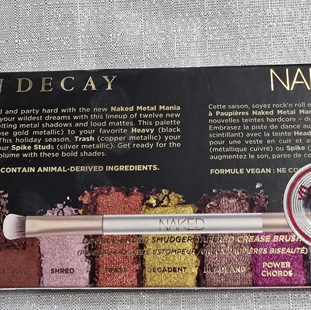 Urban Decay Naked Metal Mania Eyeshadow Palette